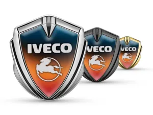 Iveco Emblem Fender Abzeichen Luxus Finish Aus Edelstahl